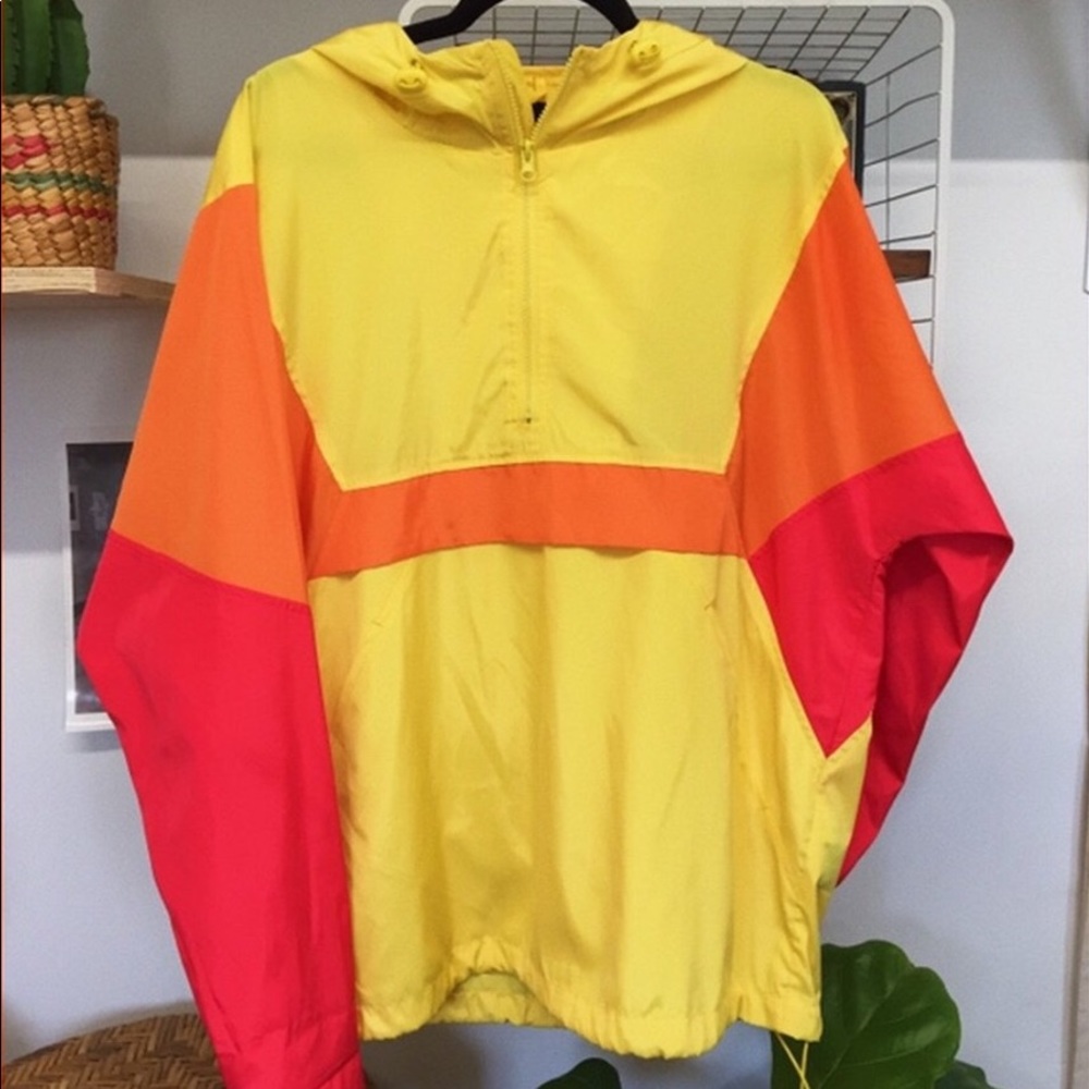 💥 color block windbreaker 💥
